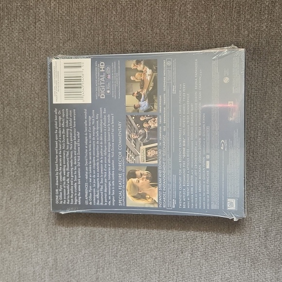 Gone Girl (2014) Blu-ray NEW Sealed Mystery Thriller Ben Affleck Rosamund Pike - Picture 2 of 2